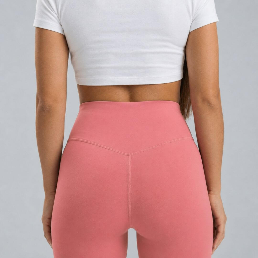 Pamučne Roze Plump Helanke