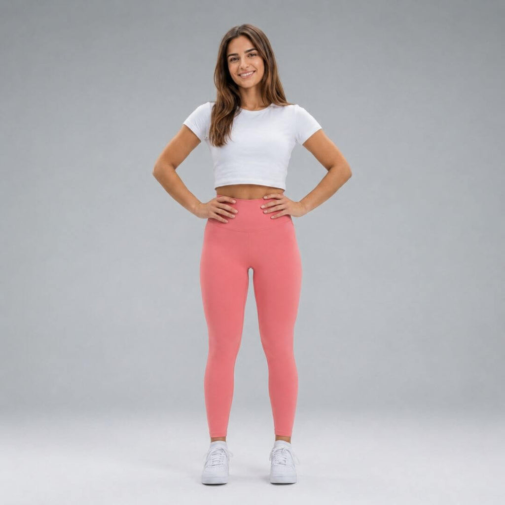 Pamučne Roze Plump Helanke